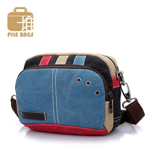 Canvas Shoulder Bag Tote Lady Handbag Evening Bag Lightweight Purse