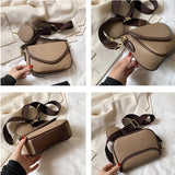 Leather Hobo Crossbody Shoulder Bag for Women
