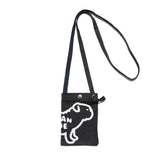 Dog Duck Heart HUMAN Backpack High Graphic Print Canvas Bag