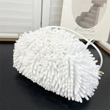 Plush Cloud Bag Women Shoulder Bag Dumpling Crossbody Messenger Bags