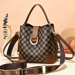 Large Capacity Bucket Bag Shoulder Messenger Bag Female