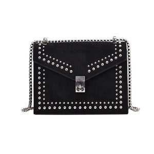 Rivet Crossbody Bags for Women Small Purses