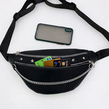 Stone Pattern Waist Bag Phone Pack Purse for Women