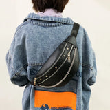 Stone Pattern Waist Bag Phone Pack Purse for Women