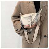 Leather Chain Waist Belt Bag Women Crossbody Chest Pack Phone Purse Fanny Pack