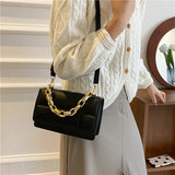 Shoulder Bag Women PU Leather Crossbody Messenger Handbag Lady Armpit Satchel