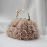 Floral Bride Totes Casual Clutch Handbags Women Solid Bag