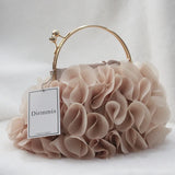 Floral Bride Totes Casual Clutch Handbags Women Solid Bag
