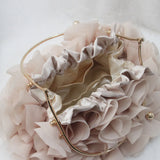 Floral Bride Totes Casual Clutch Handbags Women Solid Bag