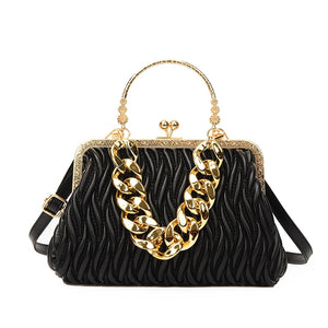 PU Leather Crossbody Bag Evening Purse Lady Shoulder Satchel