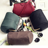 PU Leather Shoulder Messenger Bag Crossbody Bag Armpit Purse Shopping Bag