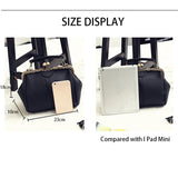 PU Leather Shoulder Messenger Bag Crossbody Bag Armpit Purse Shopping Bag