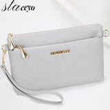 Leather Cross Body Clutch Bag Women Shoulder Small Messenger Bag