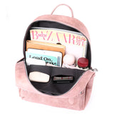 Cowhide Satchel Backpack Multifunctional Travel Bag Vintage Women Backpack
