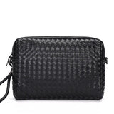 Cowhide Leather Top Handle Bag Men High Capacity Outdoor Handbag