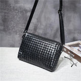 Cowhide Leather Top Handle Bag Men High Capacity Outdoor Handbag