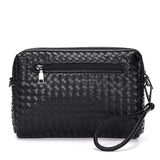 Cowhide Leather Top Handle Bag Men High Capacity Outdoor Handbag