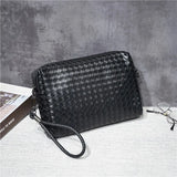 Cowhide Leather Top Handle Bag Men High Capacity Outdoor Handbag