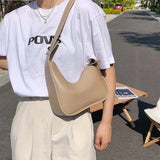 Lemon Shoulder Bag Women Leather Crossbody Satchels Handbag