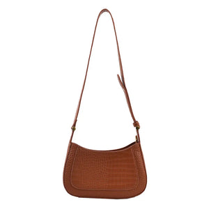 Leather Shoulder Bag Women Retro Hobo Lady Messenger Bag