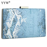 Women's Box Shoulder Messenger Bag Evening Clutch Purse