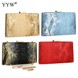 Women's Box Shoulder Messenger Bag Evening Clutch Purse