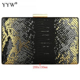 Women's Box Shoulder Messenger Bag Evening Clutch Purse