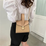 Women's Leather Crossbody Shoulder Bag Satchel Handbag