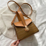 Women's Leather Crossbody Shoulder Bag Satchel Handbag