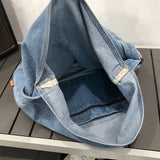 Denim Shoulder Messenger Bag Crossbody Handbags For Women Tote Purse
