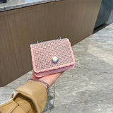 Women's Mini Purse Shoulder Bag Small Crossbody Chain Diamonds Evening Bags