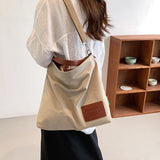 Canvas Shoulder Crossbody Bags Large Tote Purses for Women