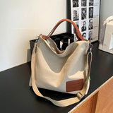 Canvas Shoulder Crossbody Bags Large Tote Purses for Women