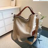 Canvas Shoulder Crossbody Bags Large Tote Purses for Women