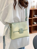 Women's Pu Leather Bag Shoulder Crossbody Flap Travel