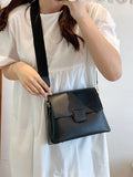Women's Pu Leather Bag Shoulder Crossbody Flap Travel