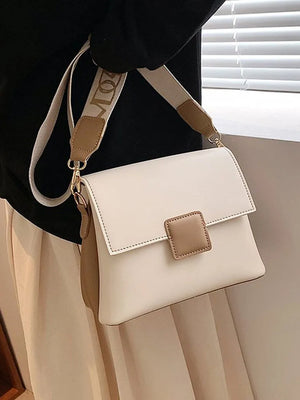 Women's Pu Leather Bag Shoulder Crossbody Flap Travel