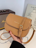Women's Pu Leather Shoulder Bag Flap Crossbody Solid