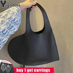 Heart Women's Armpit Shoulder Bags Clutch Purses And Handbag Female Summer 