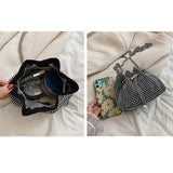 Rhinestone Evening Crossbody Shoulder Bag Clutch Purse