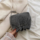 Rhinestone Evening Crossbody Shoulder Bag Clutch Purse