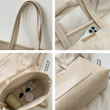 Shoulder Bags Women Trending Versatile All-match Tender Ladies OL Tote PU Leathe
