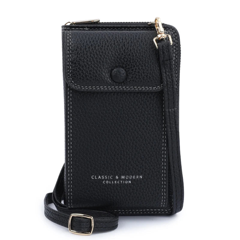 Women's Mini Crossbody Bag Soft PU Leather Phone Bag