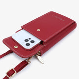 Women's Mini Crossbody Bag Soft PU Leather Phone Bag
