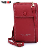 Women's Mini Crossbody Bag Soft PU Leather Phone Bag