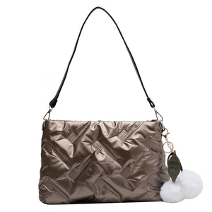 Winter Crossbody Bag for Women Casual Shopping Handbag