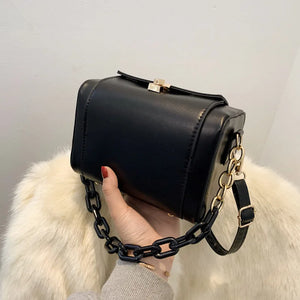 Women Leather Handbags Chain Crossbody Bags Shoulder Bags Women Bag