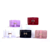 Crocodile Pattern PU Leather Women's Shoulder Messenger Bag