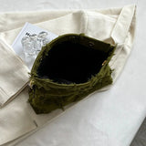 Women's Chain Shoulder Bag High Canvas Crossbody Tote