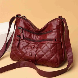 Chic Women's Leather Crossbody Bag